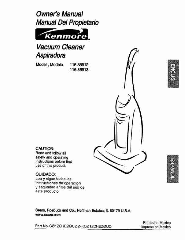 Kenmore Vacuum Cleaner 116_35912-page_pdf